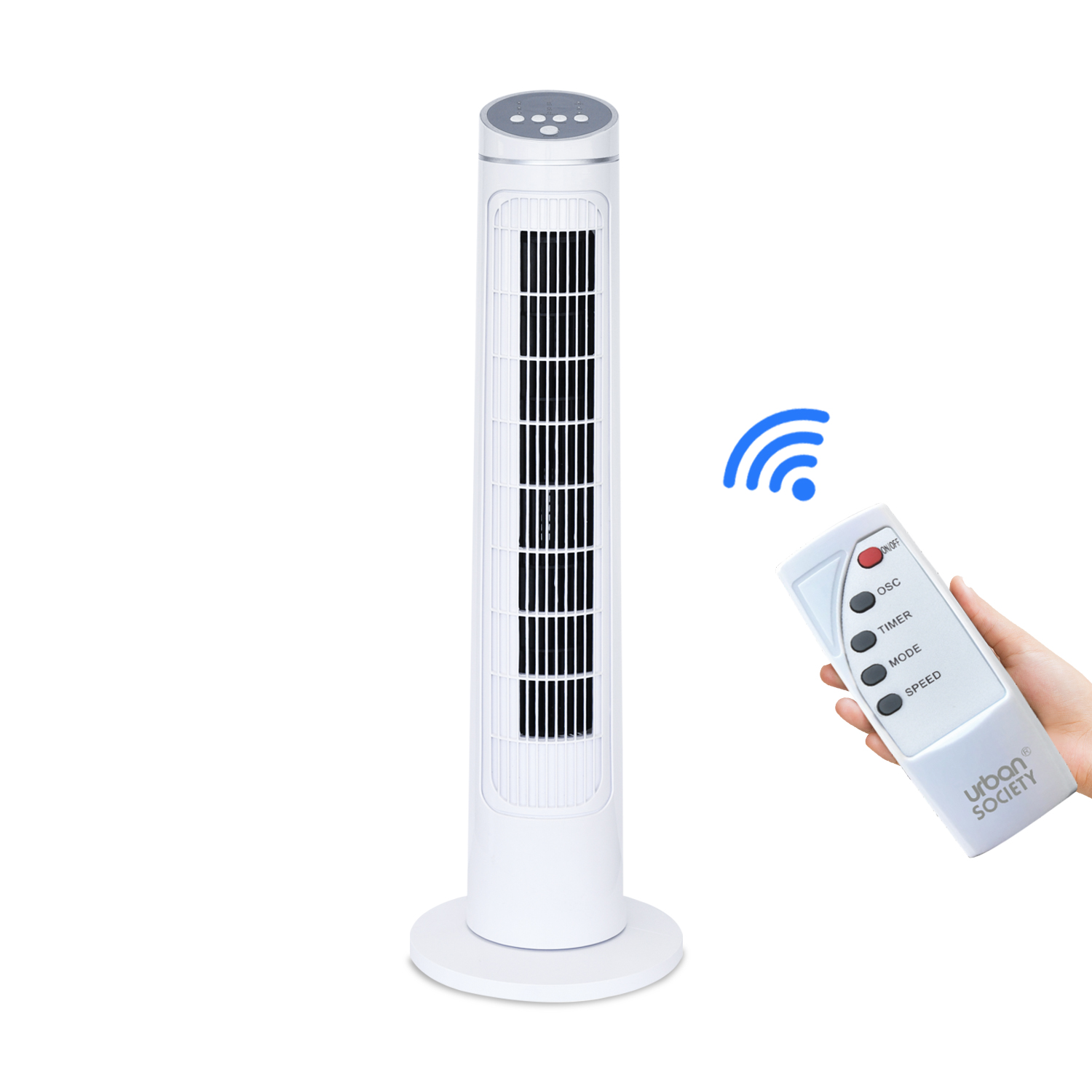 URBAN VENTILADOR COLUMNA 45W BLANCO CONTROL REMOTO 555288