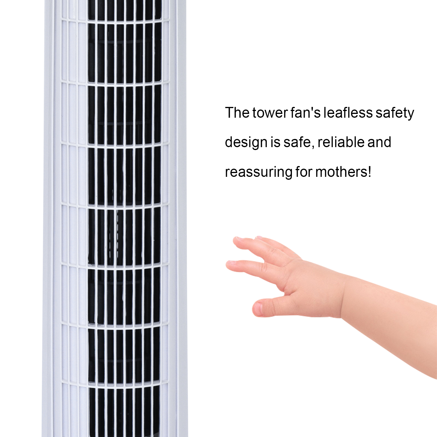 URBAN VENTILADOR COLUMNA 45W BLANCO CONTROL REMOTO 555288